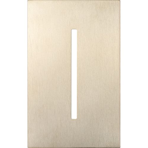 Main product image of New Architectural Single-Gang Wall Plate, Fits Grafik T Controls, Metal Finish, Satin Nickel