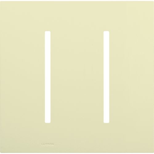 Main product image of New Architectural 2-Gang Wall Plate, Fits Grafik T Controls, Matte Finish, LWT-GG-AL, Almond