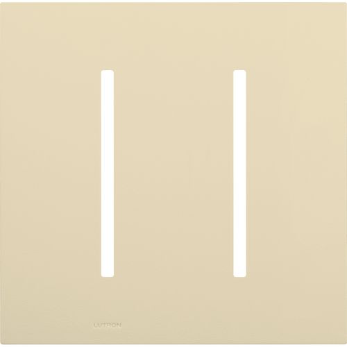Main product image of New Architectural 2-Gang Wall Plate, Fits Grafik T Controls, Matte Finish, LWT-GG-BE, Beige