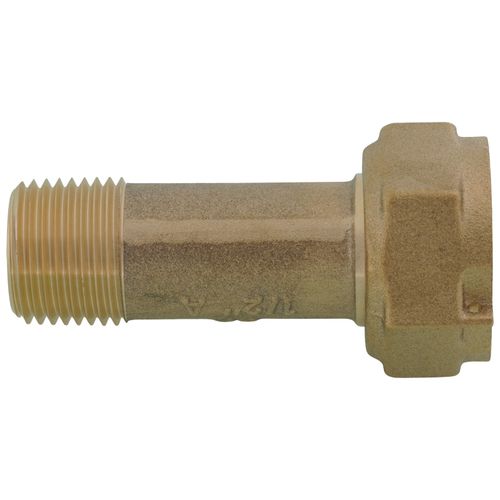 Main product image of 1/2" x 3/4" NPSM Water Meter Coupling
