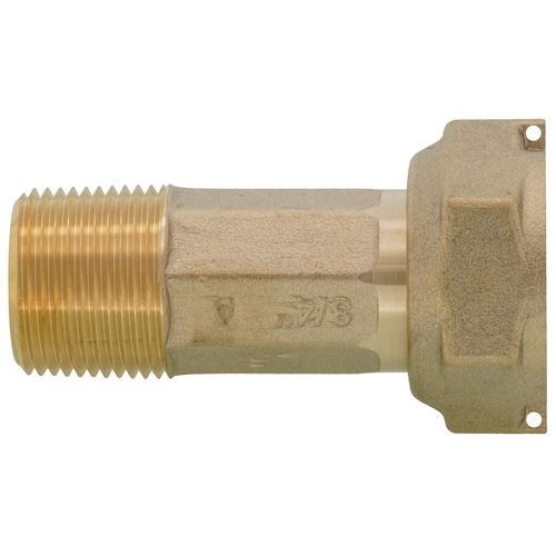 Main product image of 3/4" x 1" NPSM Water Meter Coupling