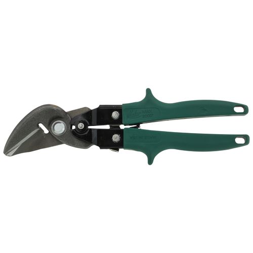 thumbnail image 2 of Malco MAX2000 Bulldog Aviation Snip – 1-1/4" Cut, Right-Cut Offset Snips For Sheet Metal (Green) 2 of 9