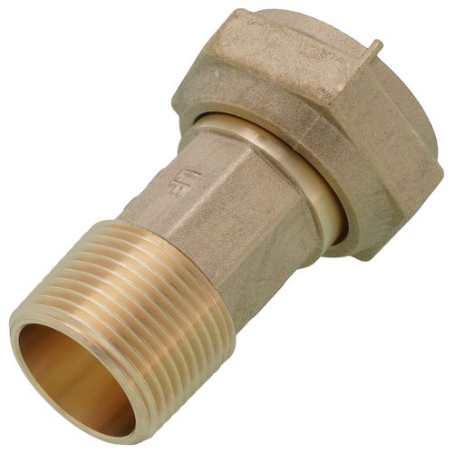 Main product image of 1" Male NPT x 1-1/4" NPSM Water Meter Coupling (Lead Free), M20100