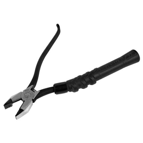 Main product image of 9" Aggressive Knurl Slim-Head Ironworker's Pliers w/ Comfort Grip