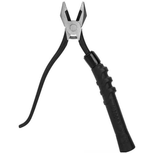 Main product image of 9" Aggressive Knurl Slim-Head Ironworker's Pliers w/ Comfort Grip