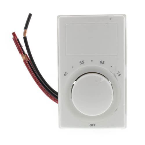 M612W Cadet M612W Double Pole Electric Baseboard Heater Thermostat