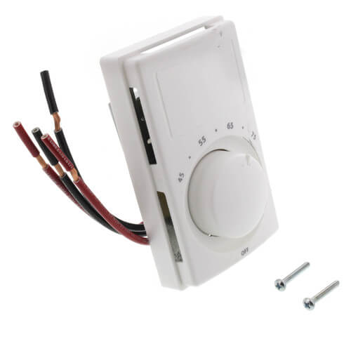 M612W Cadet M612W Double Pole Electric Baseboard Heater Thermostat