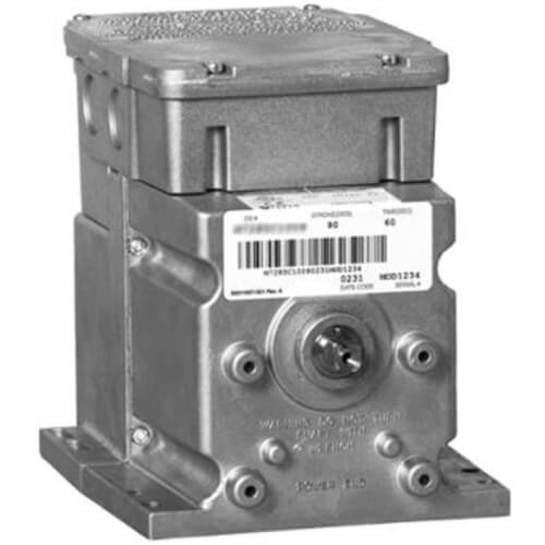 Main product image of 24V Non-Spring Return Foot Mounted Actuator w/ 1 Internal Aux. Switch,  300lb-in. torque