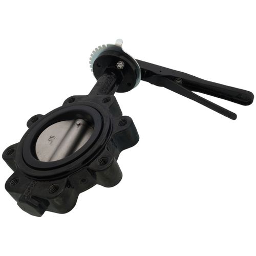 Main product image of 4" 88IHH61 Lug Ductile Iron Butterfly Valve, EPDM, Lever Handle (200 PSI)