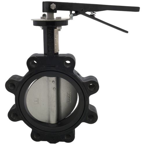 Main product image of 6" 88IHH61 Lug Ductile Iron Butterfly Valve, EPDM, Lever Handle (200 PSI)