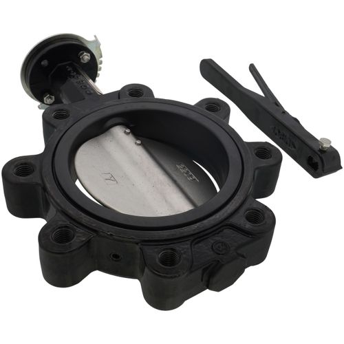 Main product image of 6" 88IHH61 Lug Ductile Iron Butterfly Valve, EPDM, Lever Handle (200 PSI)