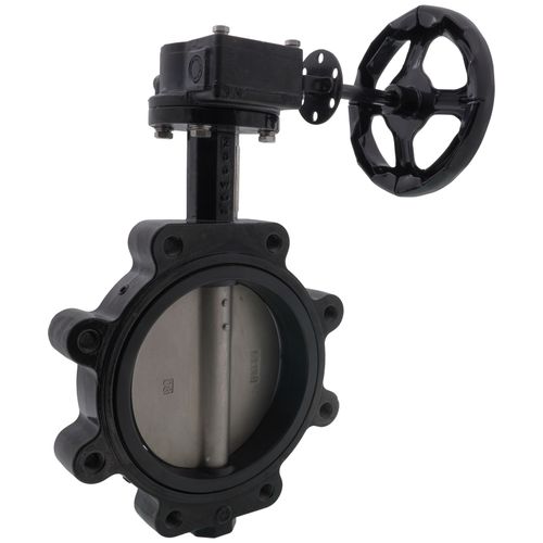 Main product image of 8" 88IPH65 Lug Ductile Iron Butterfly Valve, EPDM, Gear Operator (200 PSI)