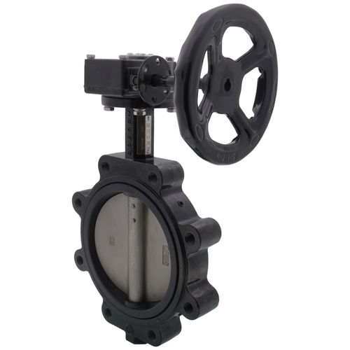 Main product image of 8" 88IPH65 Lug Ductile Iron Butterfly Valve, EPDM, Gear Operator (200 PSI)