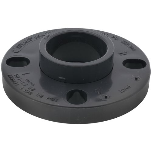 Main product image of 2" PVC Sch. 80 Van Stone Flange (Socket x Multi Bolt)