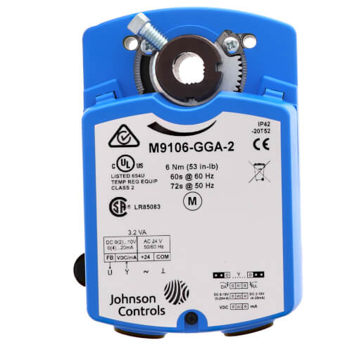 Main product image of 24 VAC Proportional Non-Spring Return Rotary Actuator (53 lb-in)