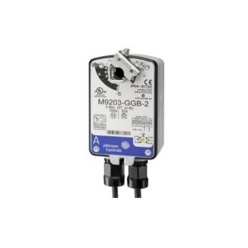 Main product image of Electric Spring Return On/Off Floating Actuator with 48" 18 AWG Appliance Cable