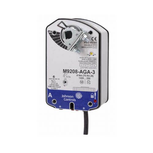 Main product image of Electric Spring Return On/Off Floating 2 SPDT Actuator with Integral 3/8" FMC Connectors (0 - 10 VDC)