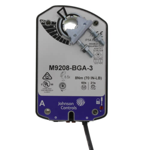 Main product image of M9208 24V On/Off Spring Return Actuator (70 lb-in)