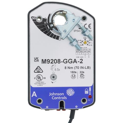 Main product image of M9208 24V Proportional Spring Return Actuator w/ Plenum Cable (70 lb-in)