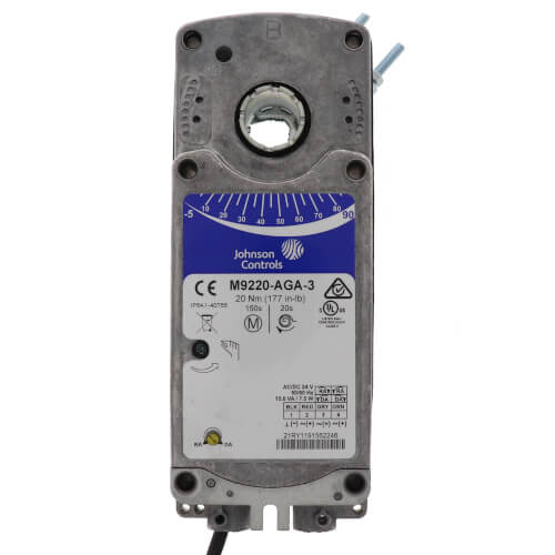 Main product image of M9220 On/Off Floating Point Spring Return Actuator (177 lb-in)