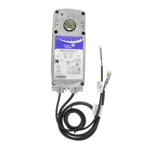 Main product image of M9220 24V On/Off Spring Return Actuator w/ 2 Switches (177 lb-in)