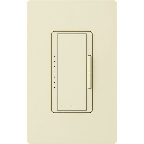 Main product image of Maestro Dimmer, 1000W Incandescent/Halogen Only, Single Pole/Multi-Location, 120V, Almond