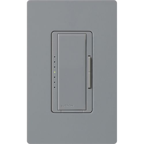Main product image of Maestro Dimmer, 1000W Incandescent/Halogen Only, Single Pole/Multi-Location, 120V, Gray