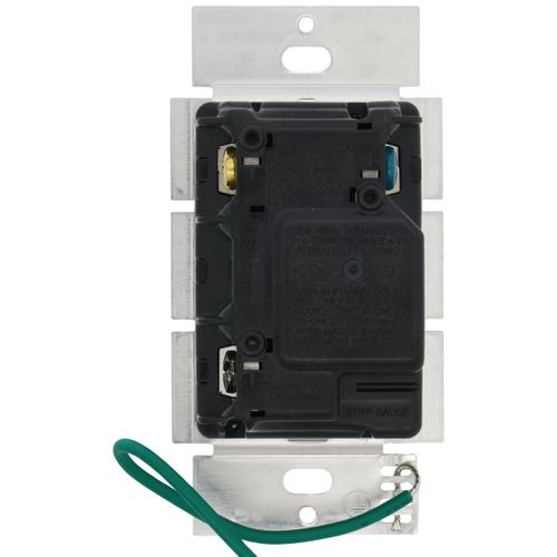 Main product image of Maestro Companion Dimmer, Claro Gloss Finish (Black) (120V)