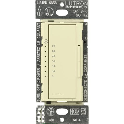 Main product image of Maestro Timer Switch for Dimmable LED Bulbs, Multi-Location, 120V, 5A (Almond)