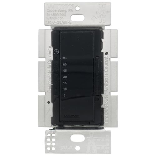 Main product image of Maestro Timer Switch for Dimmable LED Bulbs, Multi-Location, 120V, 5A (Black)