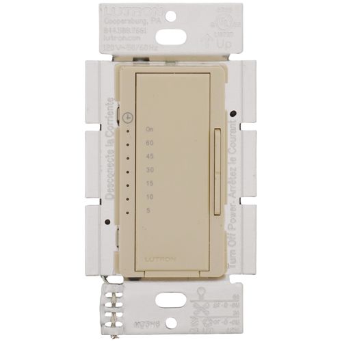 Main product image of Maestro Timer Switch for Dimmable LED Bulbs, Multi-Location, 120V, 5A (Ivory)