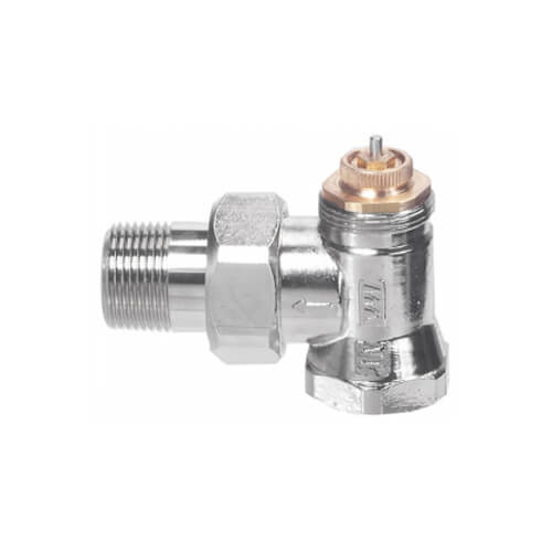 Main product image of 1-1/4" Threaded x 1-1/4" Male Union Vertical Angle Valve with Straight Nipple (9000186)
