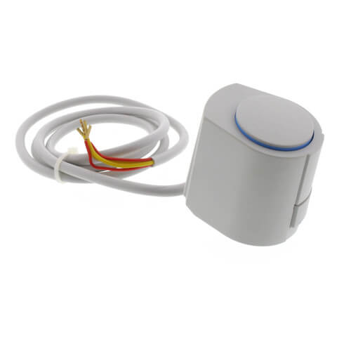 Main product image of 4-Wire Normally Closed Electric Zone Valve Actuator with 3' 3" Cable (24V)