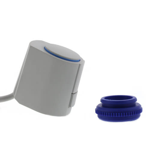 Main product image of 4-Wire Normally Closed Electric Zone Valve Actuator with 3' 3" Cable (24V)