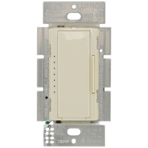 Main product image of Maestro LED+ Single-Pole 3-Way Multi-Location Dimmer Switch, 120V, 150W (Almond)