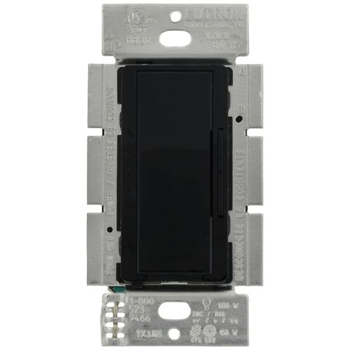 Main product image of Maestro LED+ Single-Pole 3-Way Multi-Location Dimmer Switch, 120V, 150W (Black)