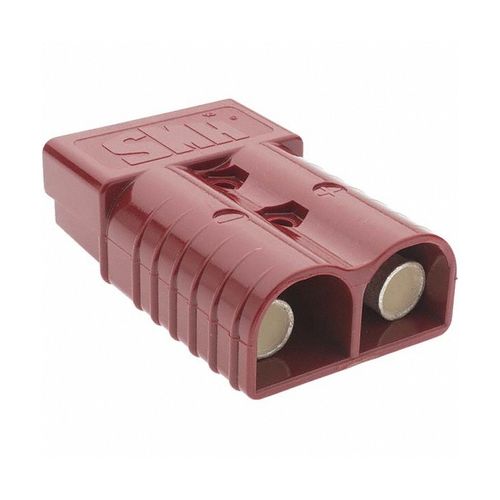 Main product image of 2/0 AWG, 600V, 350 A, Silver-Plated Copper Battery Connector (Red)