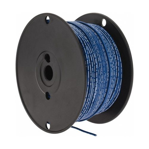 Main product image of 18 AWG, 16 Strand, 500' Length, Tinned Copper Hook Up Wire (Blue), 876-6-500