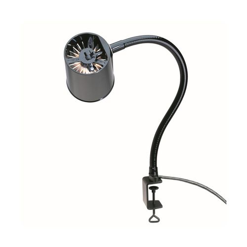 Main product image of Incandescent Task Light, 24" Reach, Gooseneck Arm, Clamp-On (Black)