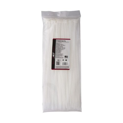 Main product image of 14.25" Long, Nylon Cable Tie, Standard Duty, Natural (Pack of 100), AL-14-50-9-C