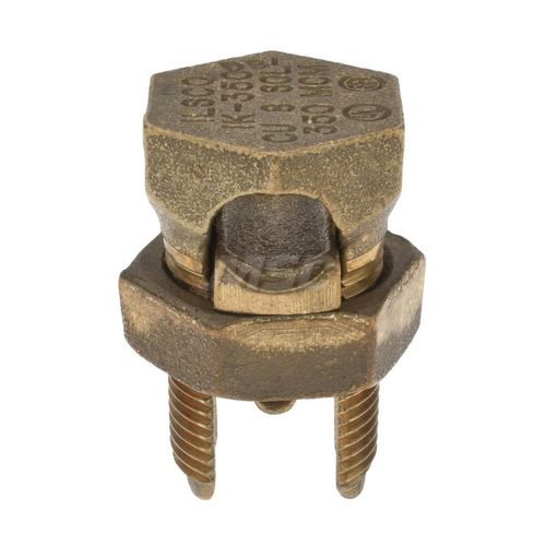 Main product image of 4/0 AWG, Copper Alloy, Hex Split Bolt Connector, Copper Wire Compatible