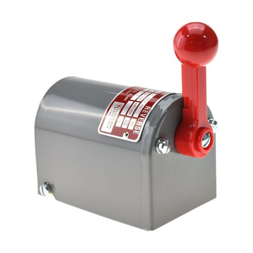 Main product image of Enclosed Drum Switch, 230 VAC/VDC, 550 VAC, Momentary (MO)