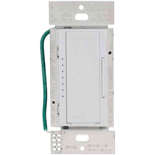 Main product image of Diva Electronic Low-Voltage Dimmer Switch, 300W, Single Pole/Multi-Location, 120V, DVELV-303P-WH, White