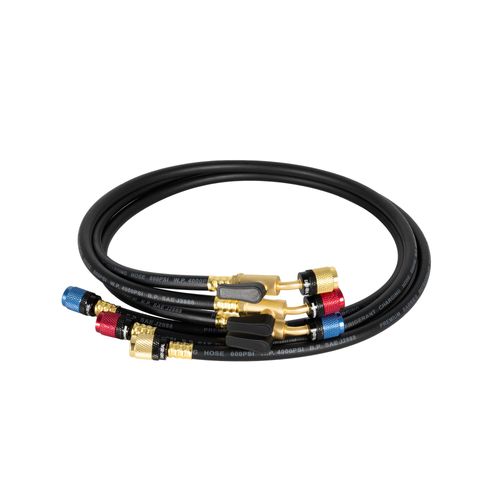 Main product image of MalcoEdge 1/4" Easy Seal Hose Set w/ Ball Valve, 36" Length