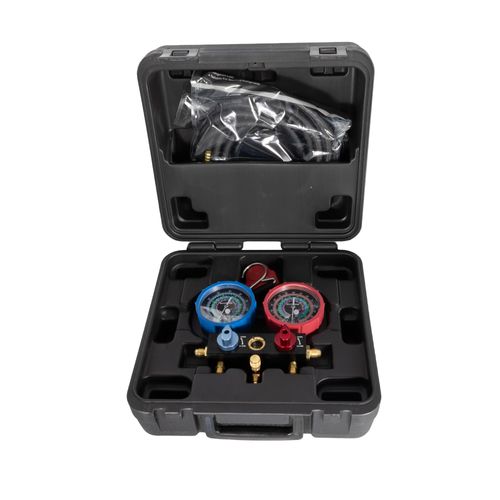 Main product image of MalcoEdge 2-Valve Manifold Kit, R32/R410A/R454B