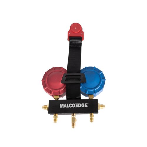 Main product image of MalcoEdge 2-Valve Manifold Kit, R32/R410A/R454B
