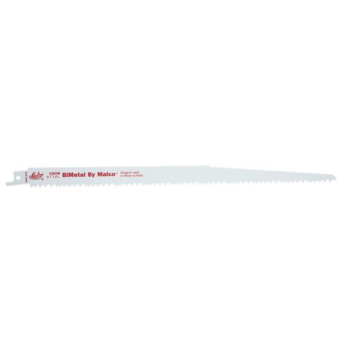 Main product image of 12" x 3/4" Reciprocating Saw Blade for Wood, .049" Thick