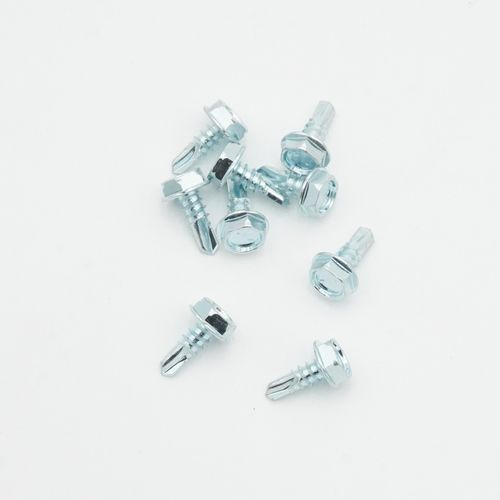 Main product image of 1/2" (Length) x 5/16" (Head Size) Bit Tip Drill & Tap Sheet Metal Screws, #2 Point (Pack of 100)