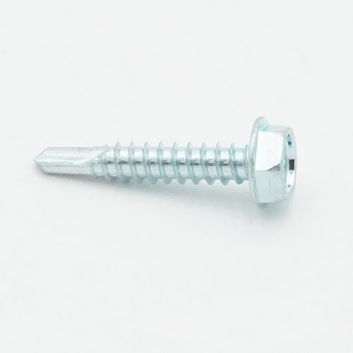 Main product image of 1" (Length) x 5/16" (Head Size) Bit Tip Drill & Tap Sheet Metal Screws, #3 Point (Pack of 5,000)