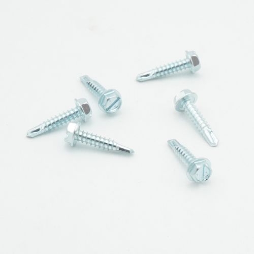 Main product image of 3/4" (Length) x 1/4" (Head Size) Bit Tip Drill & Tap Sheet Metal Screws, .035-.100 Thickness (Pack of 10,000)